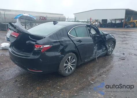 2015 Acura Tlx Tech из США, поврежденный, VIN 19UUB1F51FA027782